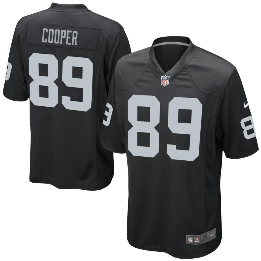 Amari Cooper Oakland Raiders Nike Game Jersey - Black