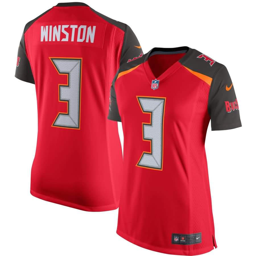 Jameis Winston Tampa Bay Buccaneers Nike Women's 2015 Game Jersey - Red