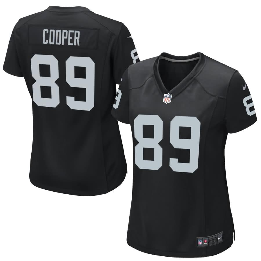 Amari Cooper Oakland Raiders Nike Women's 2015 Game Jersey - Black