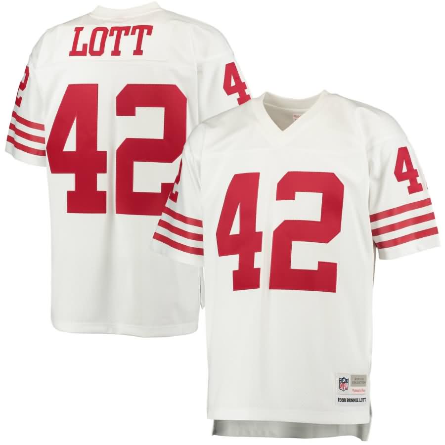 Ronnie Lott San Francisco 49ers Mitchell & Ness Retired Player Replica Jersey - White