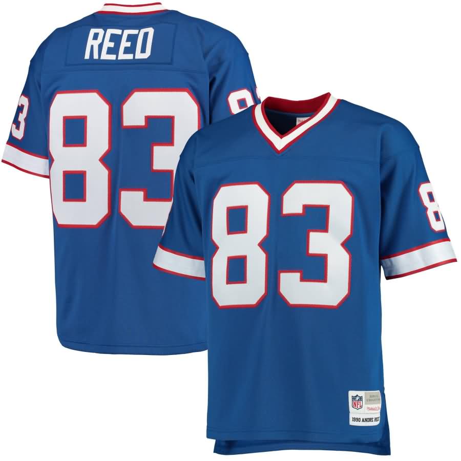 Andre Reed Buffalo Bills Mitchell & Ness Retired Player Replica Jersey - Royal