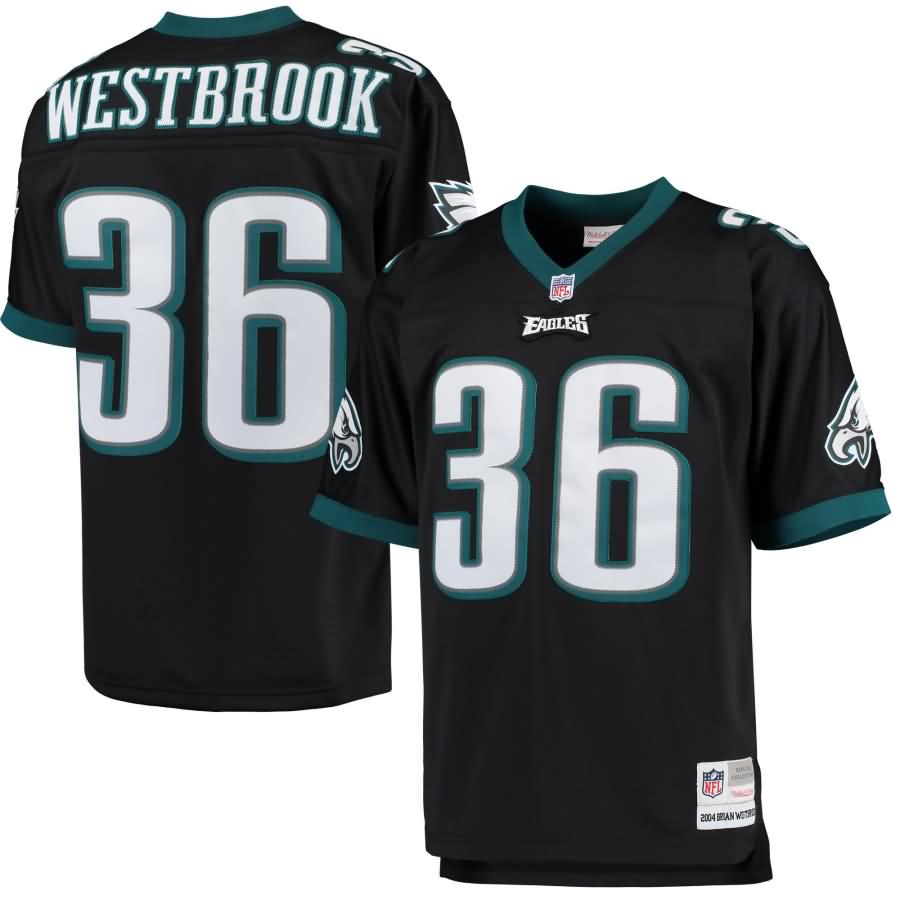 Brian Westbrook Philadelphia Eagles Mitchell & Ness Retired Player Replica Jersey - Black