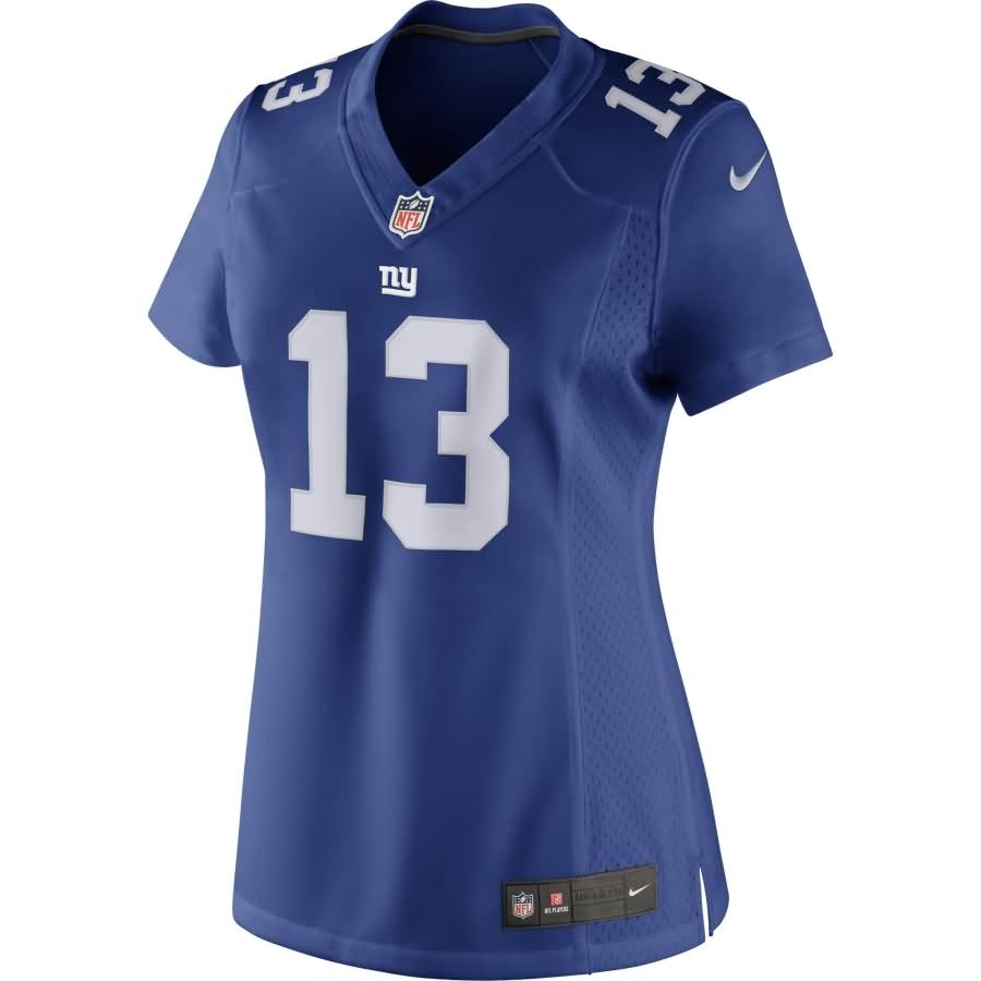 Odell Beckham Jr. New York Giants Nike Women's Limited Jersey - Royal