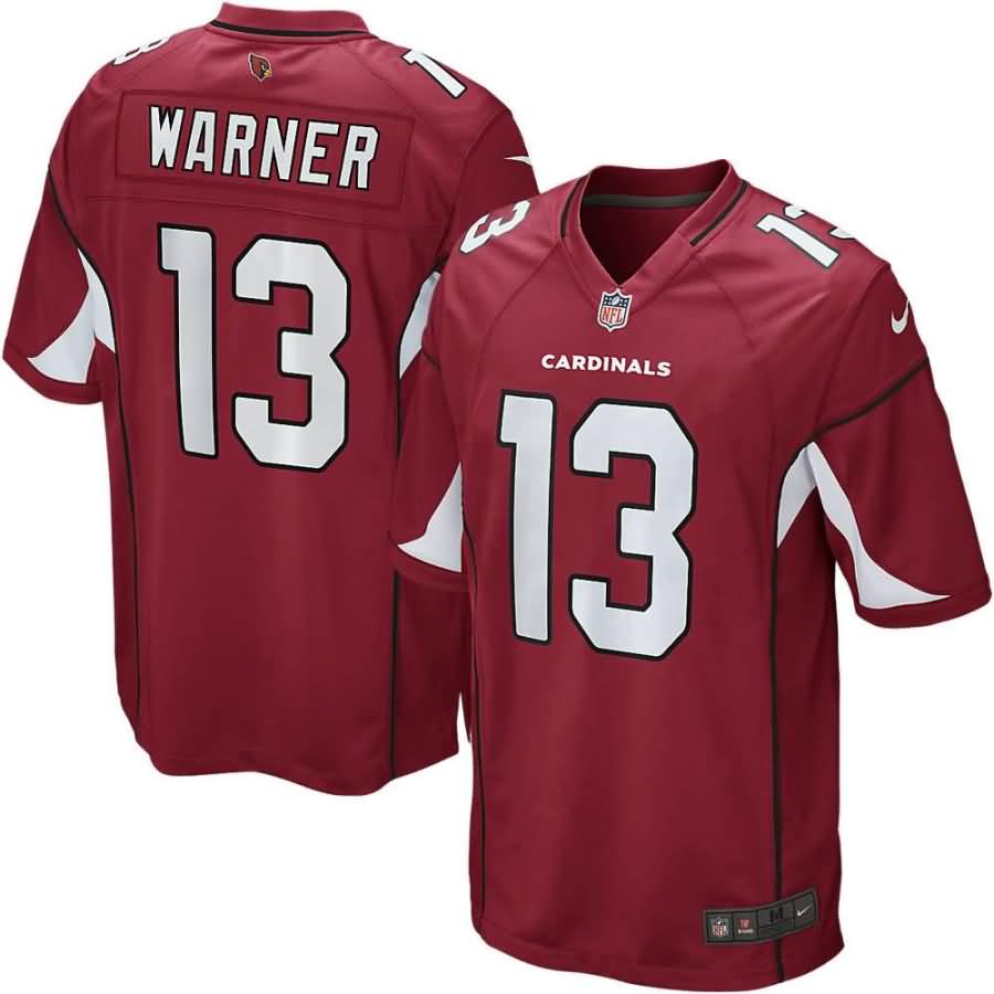 Kurt Warner Arizona Cardinals Youth Nike Retired Game Jersey - Cardinal