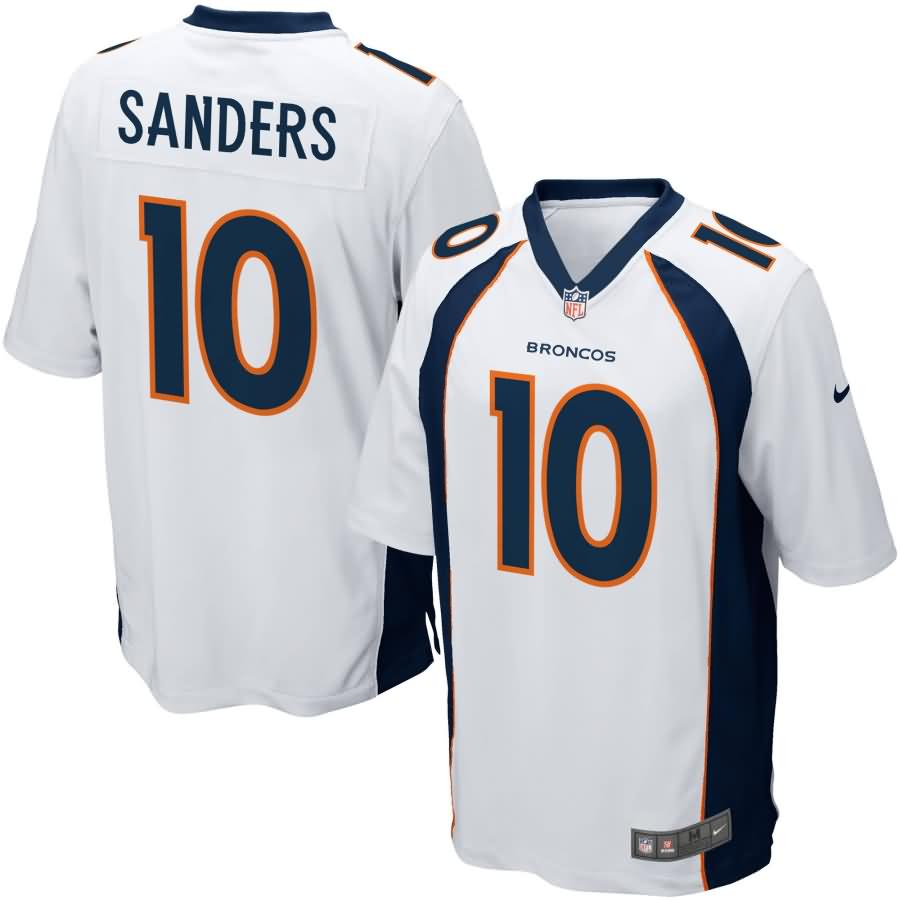 Emmanuel Sanders Denver Broncos Nike White Game Jersey - White