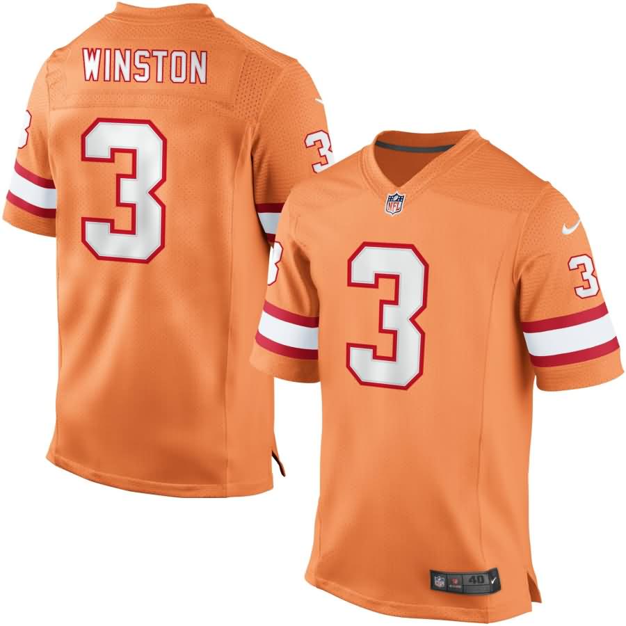 Jameis Winston Tampa Bay Buccaneers Nike Elite Jersey - Orange