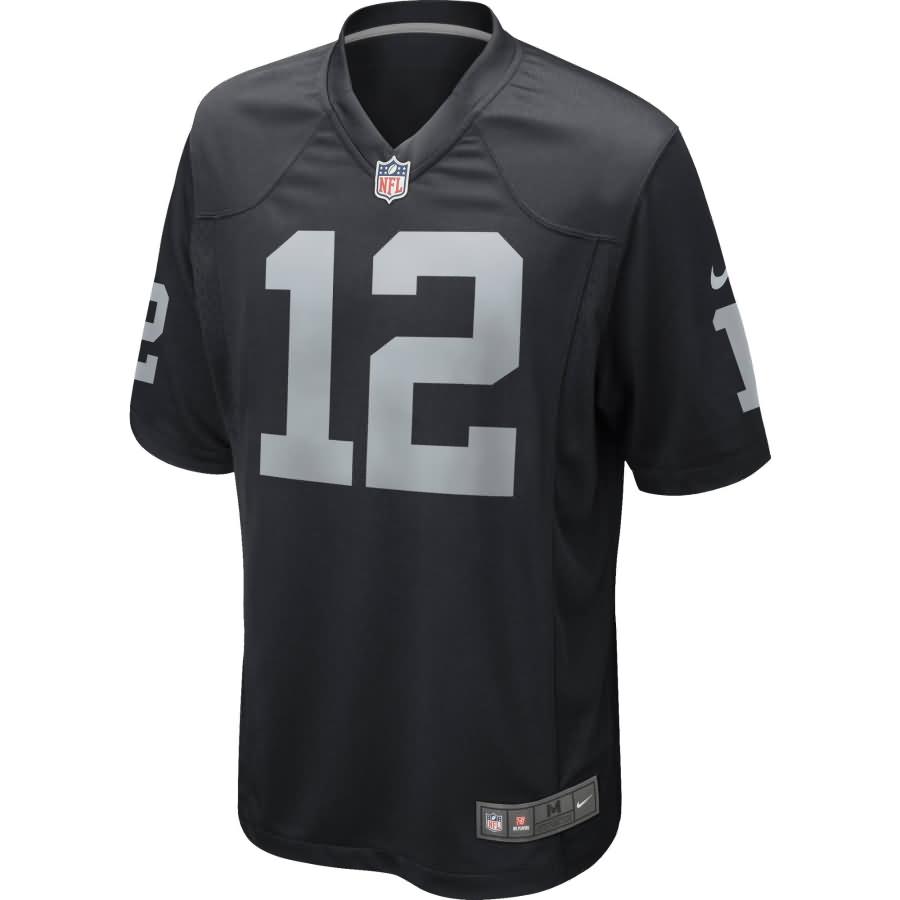 Ken Stabler Oakland Raiders Nike Retired Player Game Jersey - Black