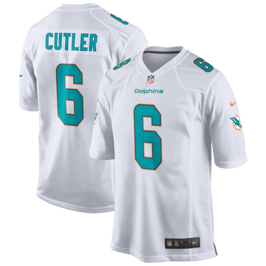 Jay Cutler Miami Dolphins Nike Game Jersey - White