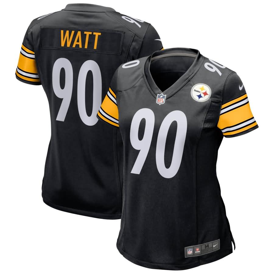 T.J. Watt Pittsburgh Steelers Nike Women's Game Jersey - Black