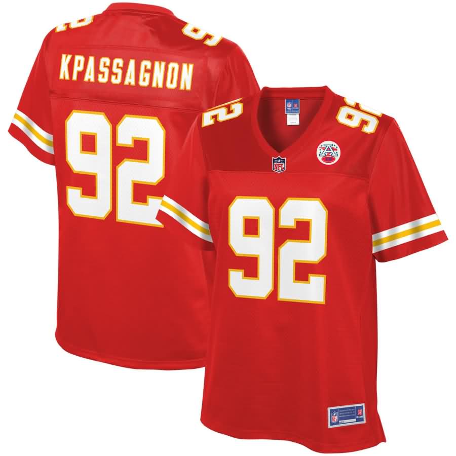 Tanoh Kpassagnon Kansas City Chiefs NFL Pro Line Women's Player Jersey - Red