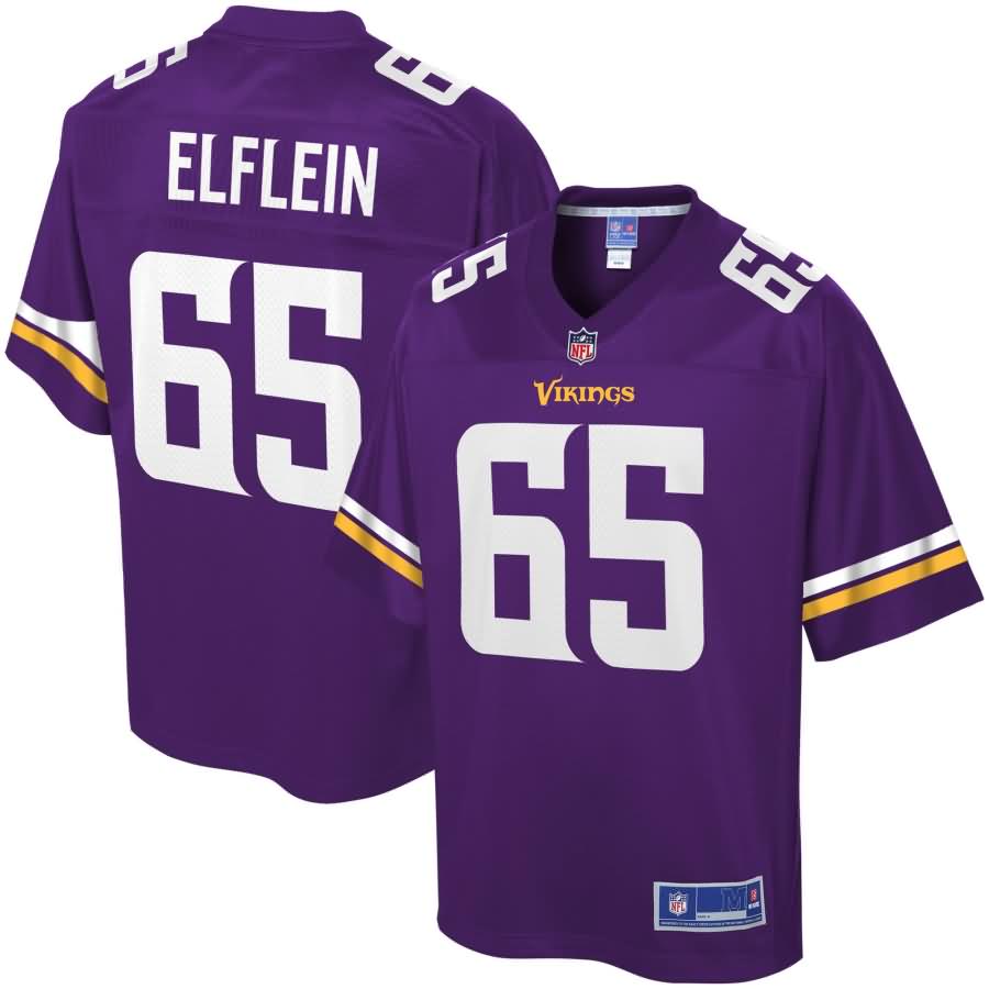 Pat Elflein Minnesota Vikings NFL Pro Line Team Color Player Jersey - Purple