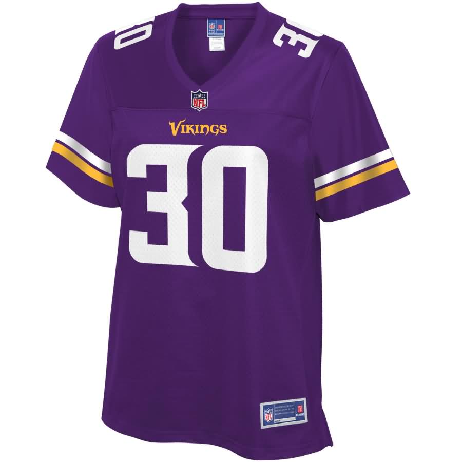 C.J. Ham Minnesota Vikings NFL Pro Line Women's Team Color Jersey - Purple