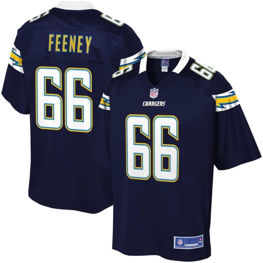 Dan Feeney Los Angeles Chargers NFL Pro Line Team Color Player Jersey - Navy