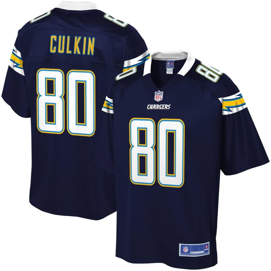 Sean Culkin Los Angeles Chargers NFL Pro Line Youth Team Color Player Jersey - Navy