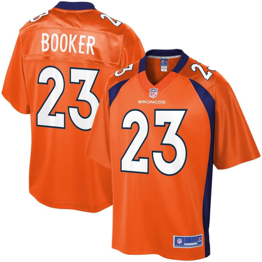 Devontae Booker Denver Broncos NFL Pro Line Team Color Player Jersey - Orange