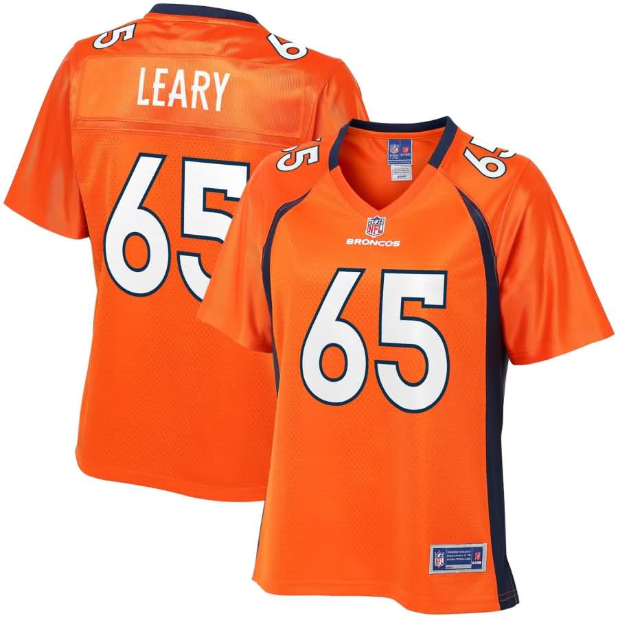 Ron Leary Denver Broncos NFL Pro Line Women's Team Color Player Jersey - Orange