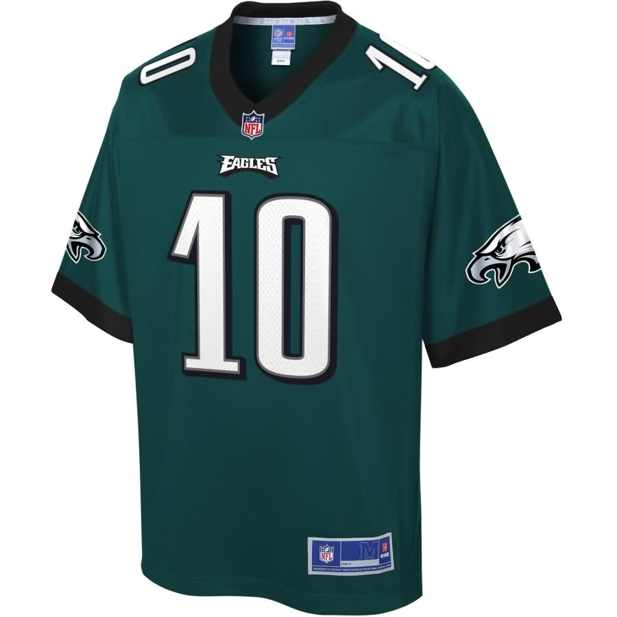 Mack Hollins Philadelphia Eagles NFL Pro Line Team Color Player Jersey - Midnight Green