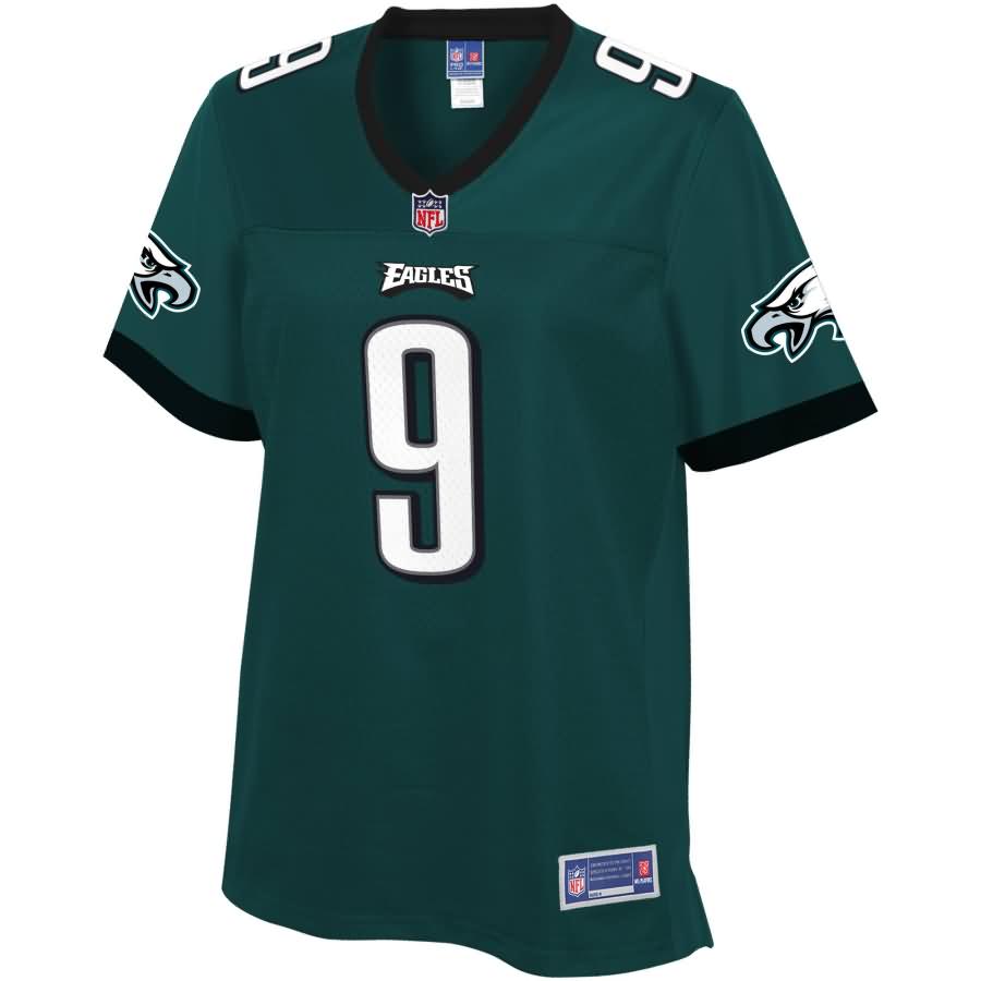 Nick Foles Philadelphia Eagles NFL Pro Line Women's Team Color Player Jersey - Midnight Green