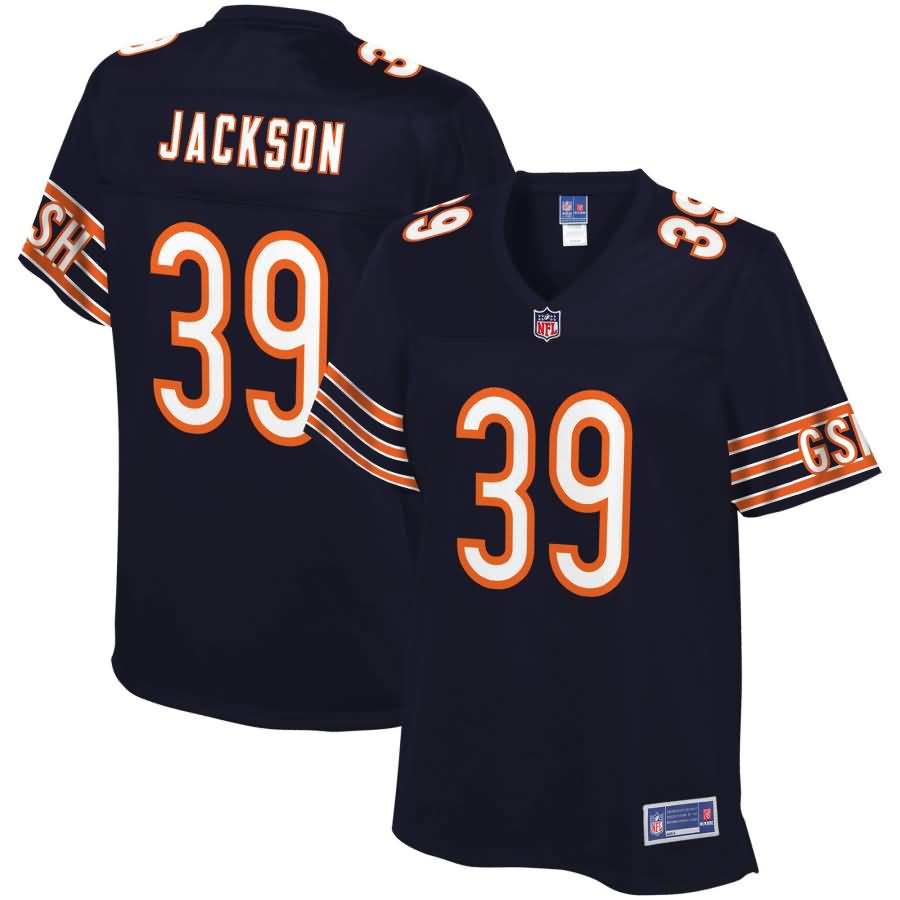 Eddie Jackson Chicago Bears NFL Pro Line Women's Player Jersey - Navy