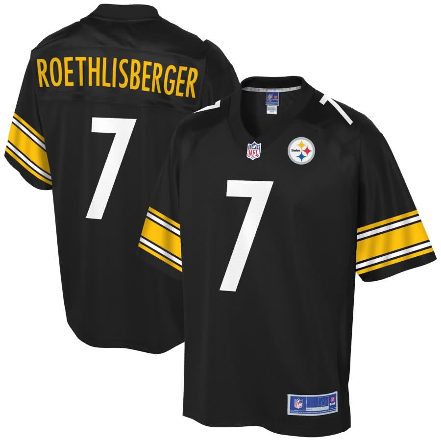 Ben Roethlisberger Pittsburgh Steelers NFL Pro Line Team Color Jersey - Black