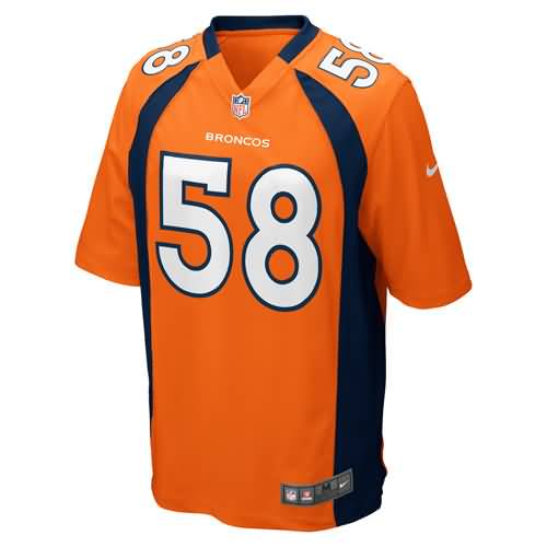 Von Miller Denver Broncos Nike Youth Team Color Game Jersey - Orange