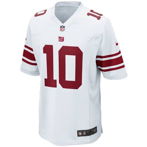 Eli Manning New York Giants Nike Youth Game Jersey - White