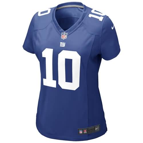 Eli Manning New York Giants Nike Girls Youth Game Jersey - Royal Blue