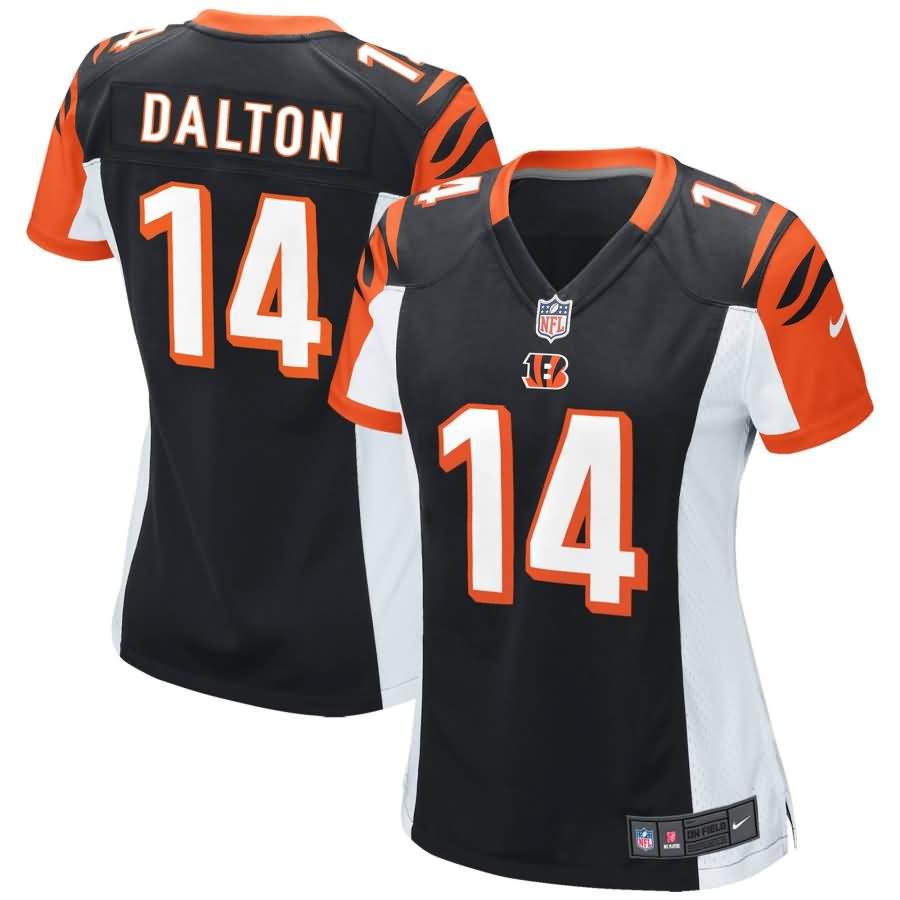 Andy Dalton Cincinnati Bengals Nike Women's Game Jersey - Black