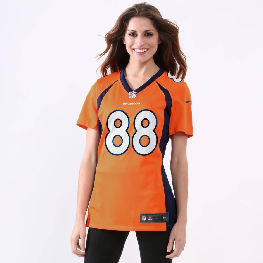 Demaryius Thomas Denver Broncos Nike Women's Game Jersey - Orange