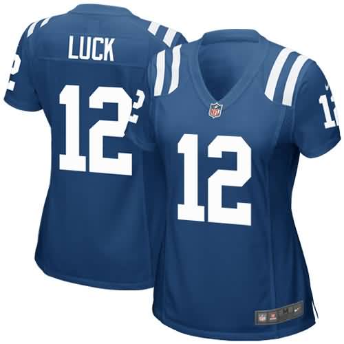 Andrew Luck Indianapolis Colts Nike Women's Game Jersey - Royal Blue