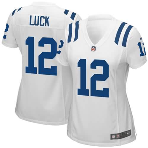 Andrew Luck Indianapolis Colts Nike Women's Game Jersey - White