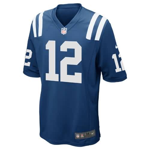 Andrew Luck Indianapolis Colts Nike Youth Team Color Game Jersey - Royal Blue