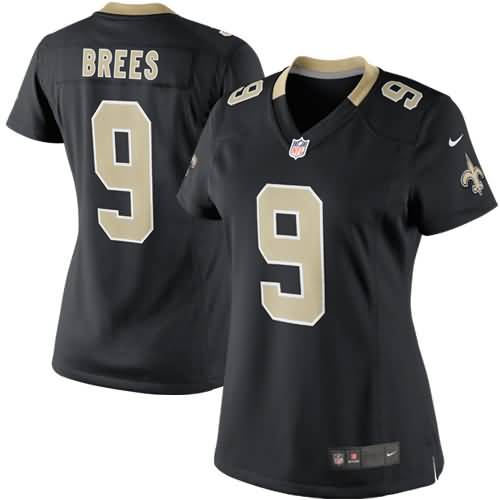 Drew Brees New Orleans Saints Nike Women's Limited Jersey - Black