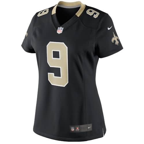 Drew Brees New Orleans Saints Nike Women's Limited Jersey - Black