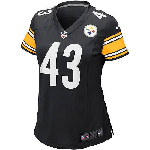 Troy Polamalu Pittsburgh Steelers Nike Women's Limited Jersey - Black