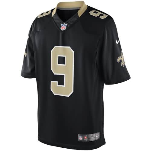 Drew Brees New Orleans Saints Nike Team Color Limited Jersey - Black