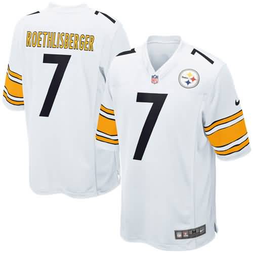 Ben Roethlisberger Pittsburgh Steelers Nike Limited Jersey - White