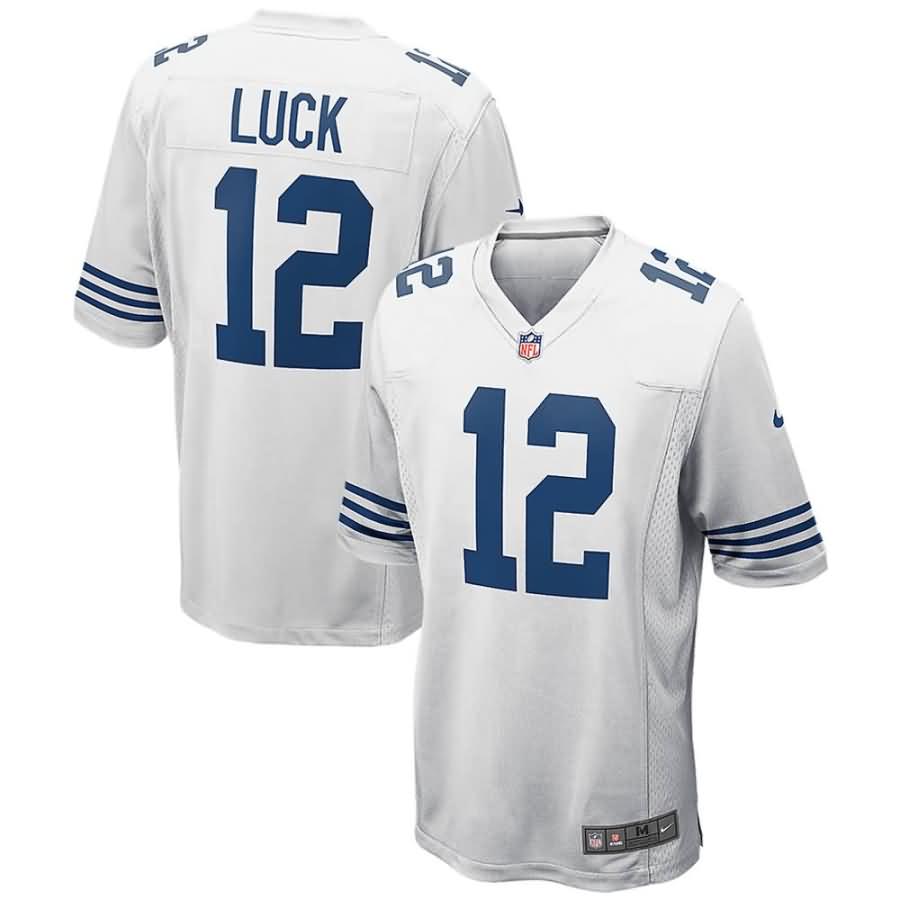 Andrew Luck Indianapolis Colts Nike Alternate Game Jersey - White