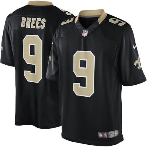 Drew Brees New Orleans Saints Nike Youth Limited Jersey - Black