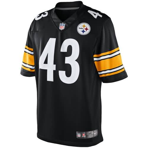 Troy Polamalu Pittsburgh Steelers Nike Youth Limited Jersey - Black