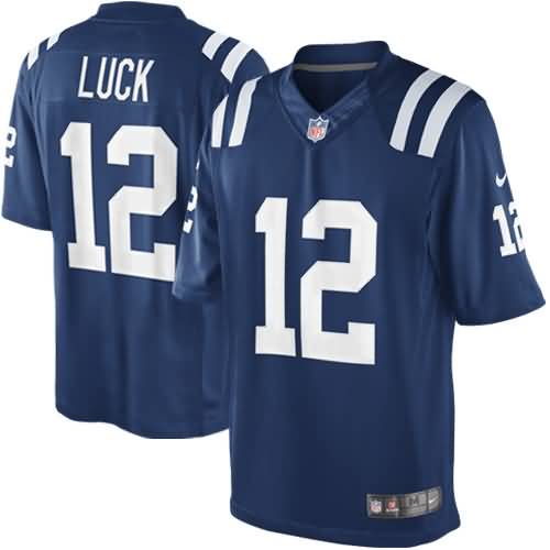 Andrew Luck Indianapolis Colts Nike Team Color Limited Jersey - Royal Blue