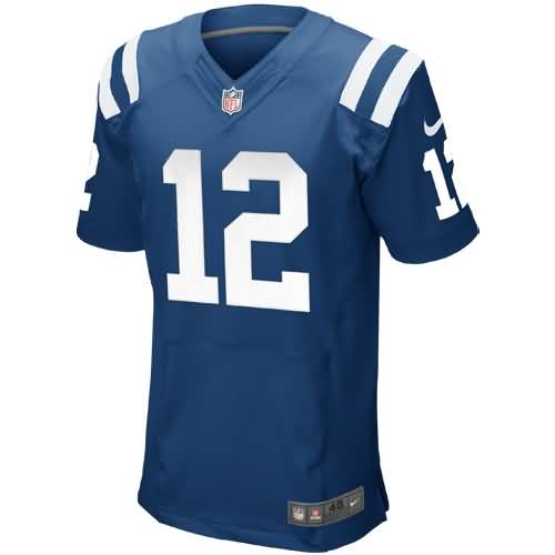 Andrew Luck Indianapolis Colts Nike Elite Jersey - Royal Blue