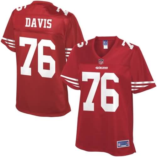 Pro Line Women's San Francisco 49ers Anthony Davis Team Color Jersey