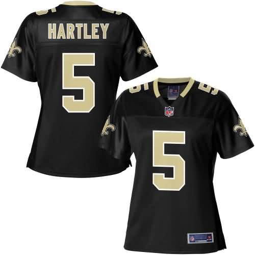 Pro Line Women's New Orleans Saints Garrett Hartley Team Color Jersey