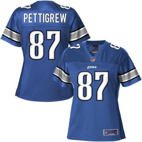 NFL Pro Line Women's Detroit Lions Brandon Pettigrew Team Color Jersey