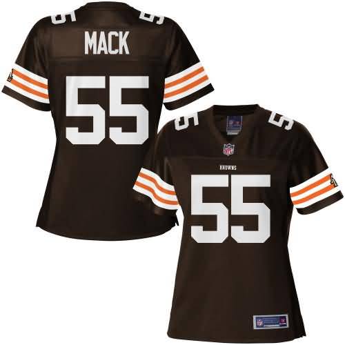 NFL Pro Line Women's Cleveland Browns Historic Logo Alex Mack Team Color Jersey