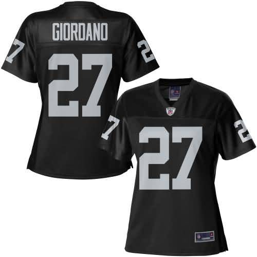 Pro Line Women's Oakland Raiders Matt Giordano Team Color Jersey