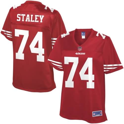 NFL Pro Line Women's San Francisco 49ers Joe Staley Team Color Jersey