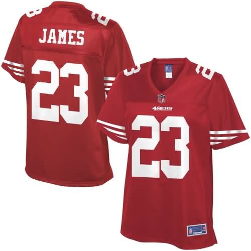 Pro Line Women's San Francisco 49ers LaMichael James Team Color Jersey