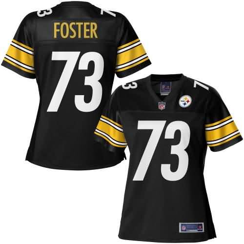 NFL Pro Line Women's Pittsburgh Steelers Ramon Foster Team Color Jersey